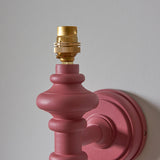 Satin pink clay paint