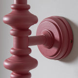 Satin pink clay paint