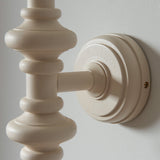 Satin almond white paint
