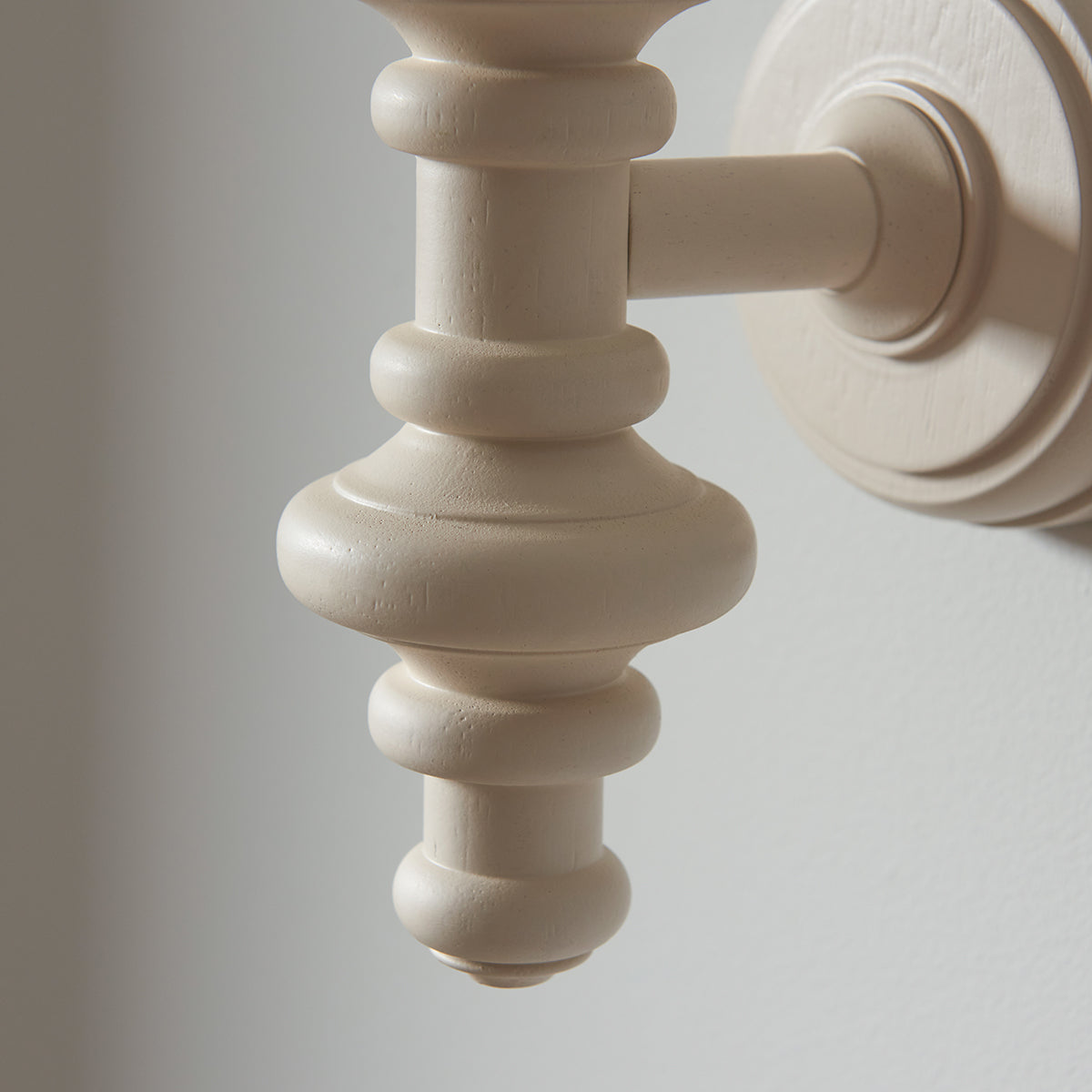 Satin almond white paint