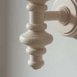 Satin almond white paint