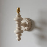 Satin almond white paint