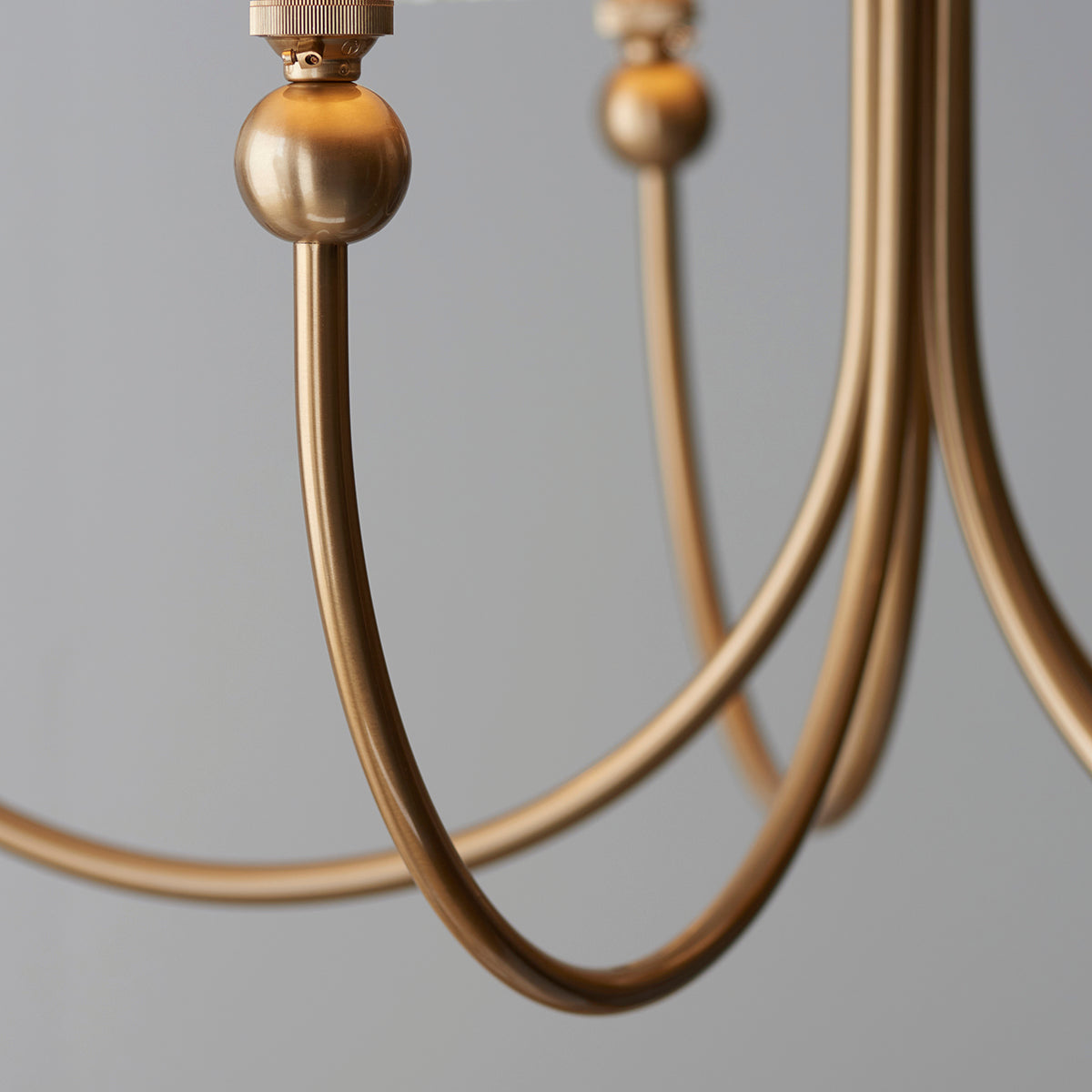 Brushed aged brass plate