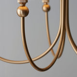 Brushed aged brass plate