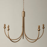 Brushed aged brass plate