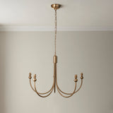 Brushed aged brass plate