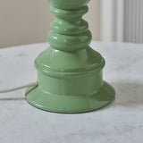 Cotswold green & warm brass plate