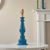 Marlin blue & warm brass plate