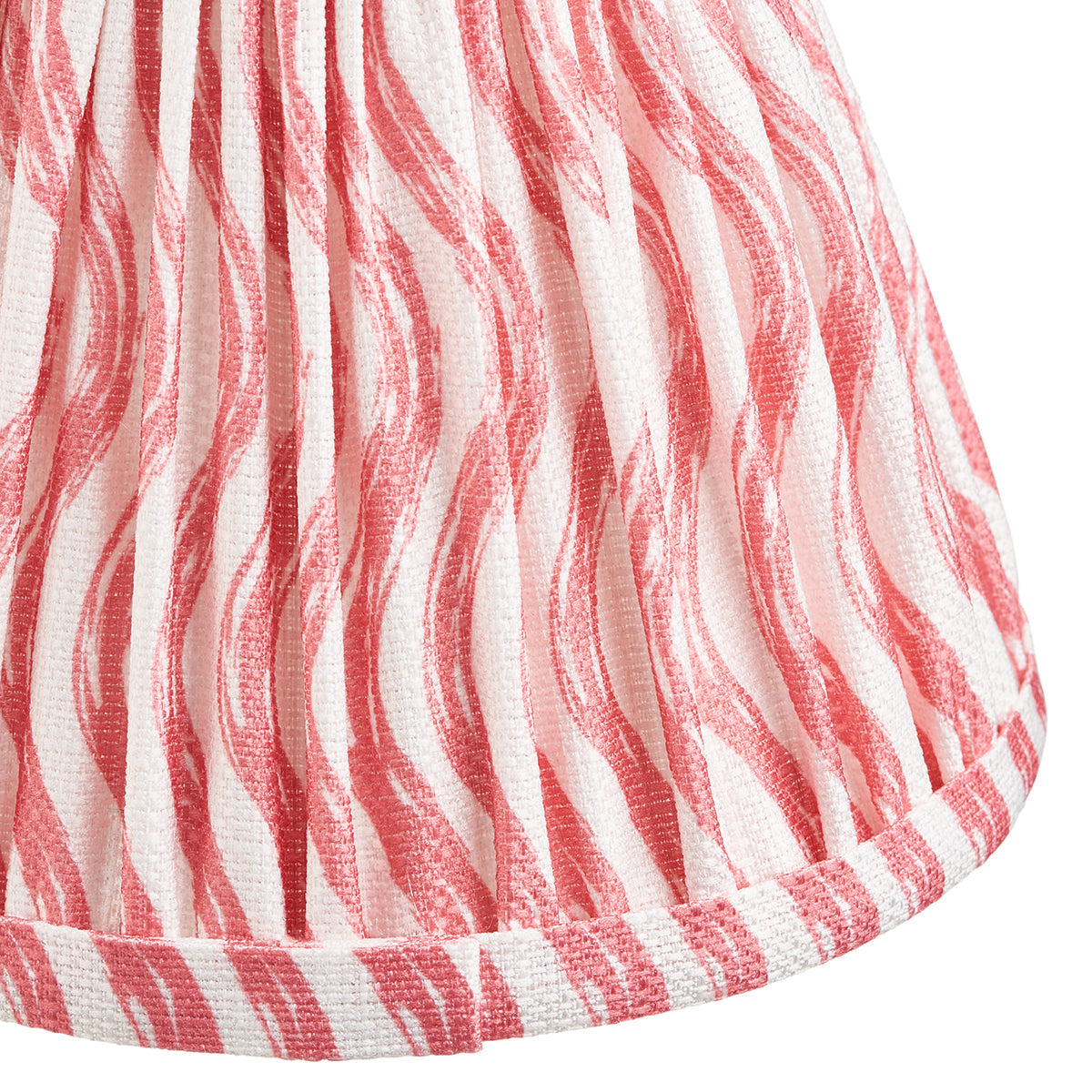 Coral pink fabric