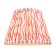 Coral pink fabric
