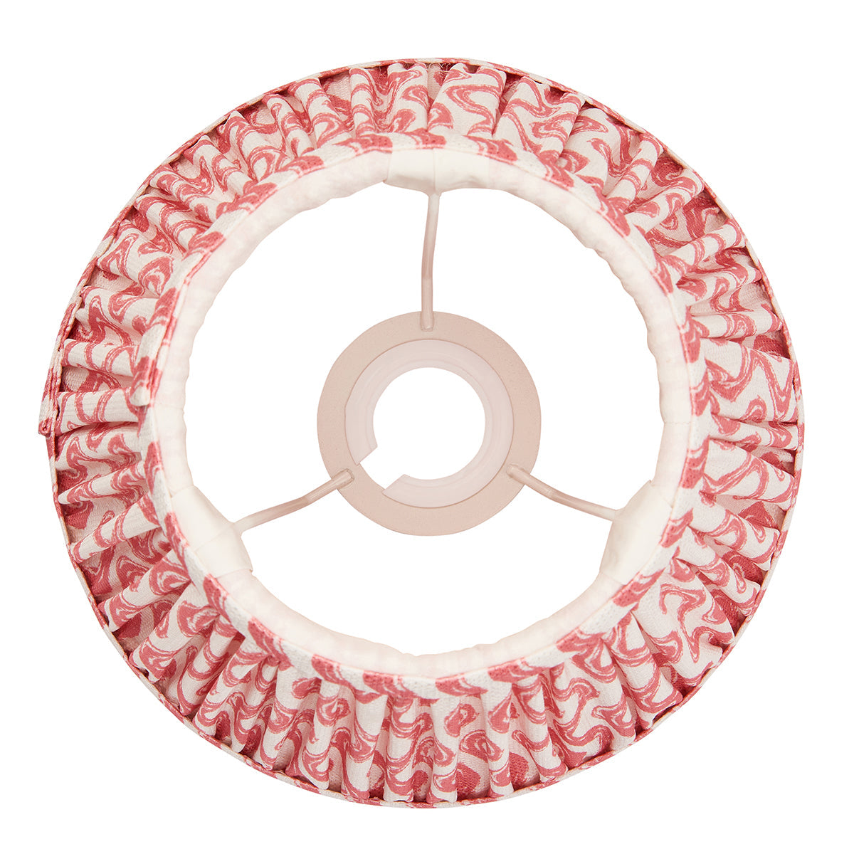 Coral pink fabric