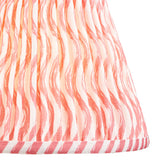 Coral pink fabric