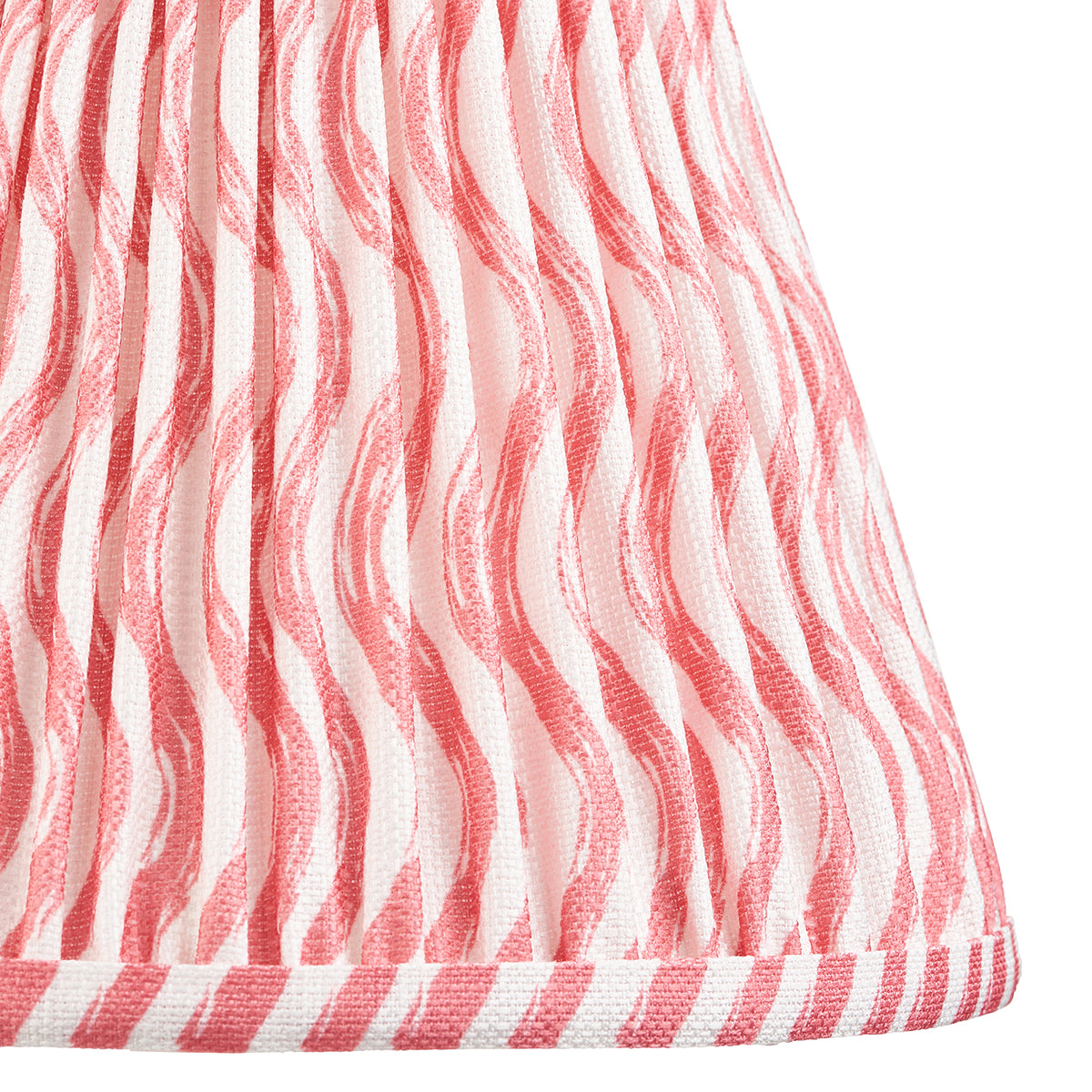 Coral pink fabric