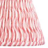 Coral pink fabric