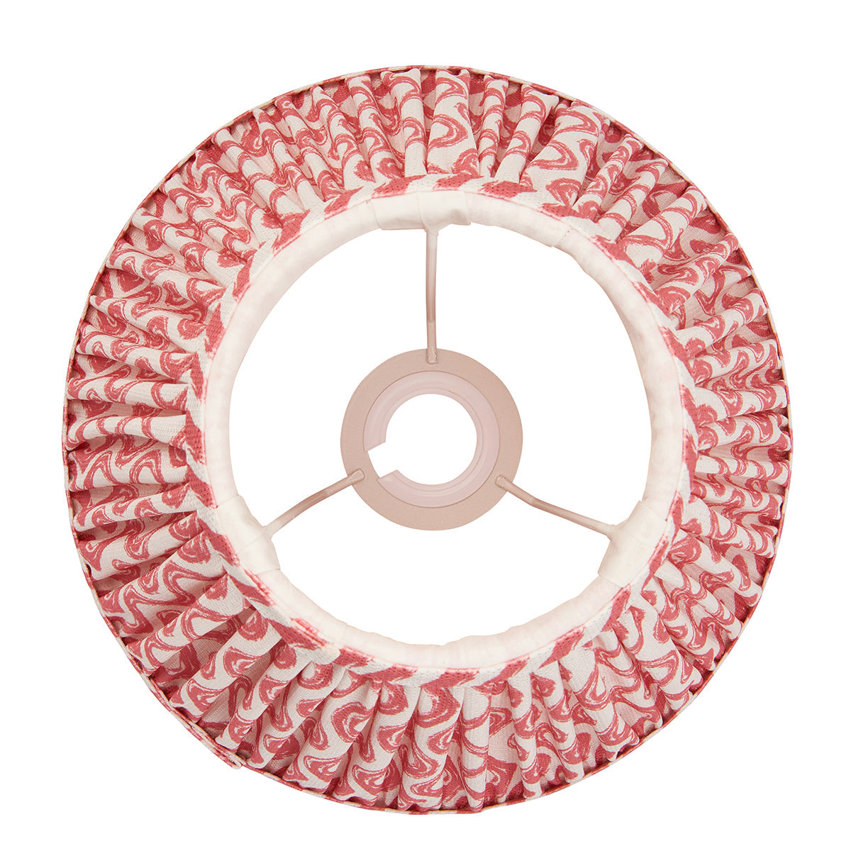 Coral pink fabric