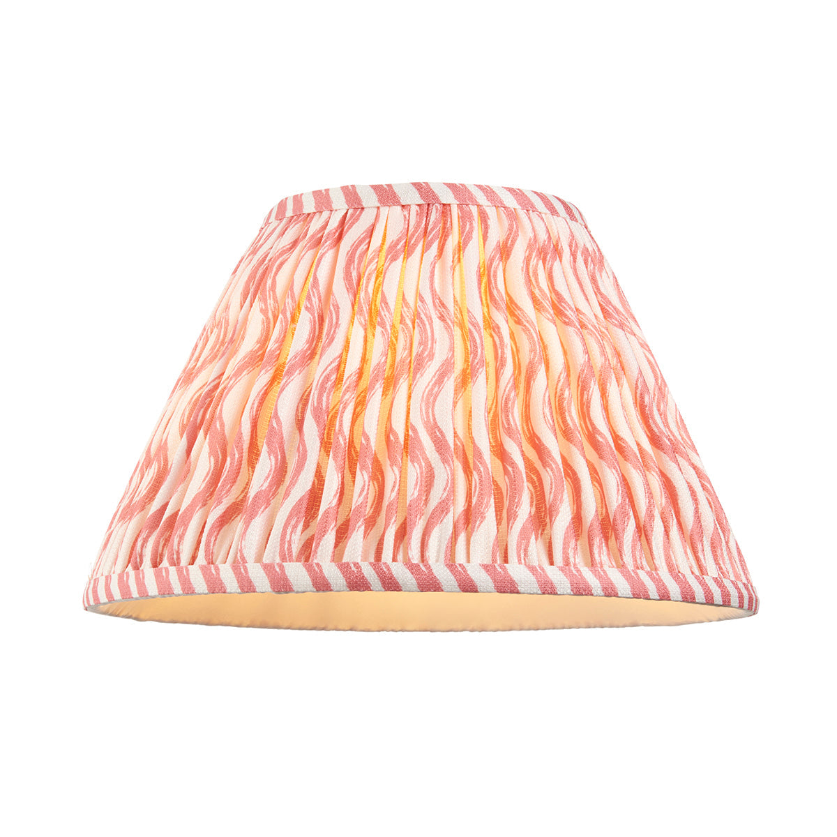 Coral pink fabric