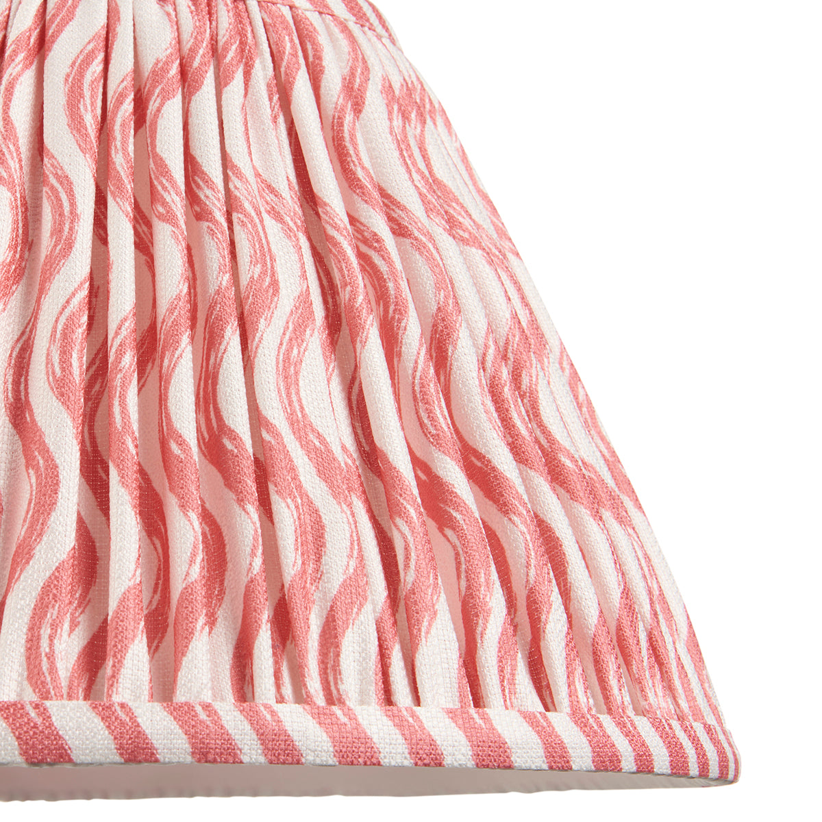 Coral pink fabric