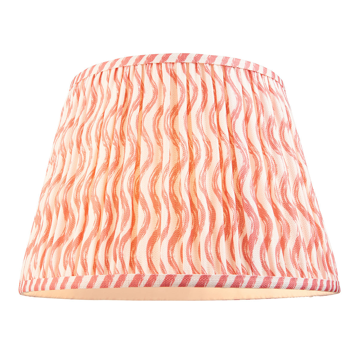 Coral pink fabric