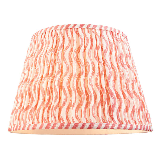 Coral pink fabric