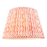 Coral pink fabric