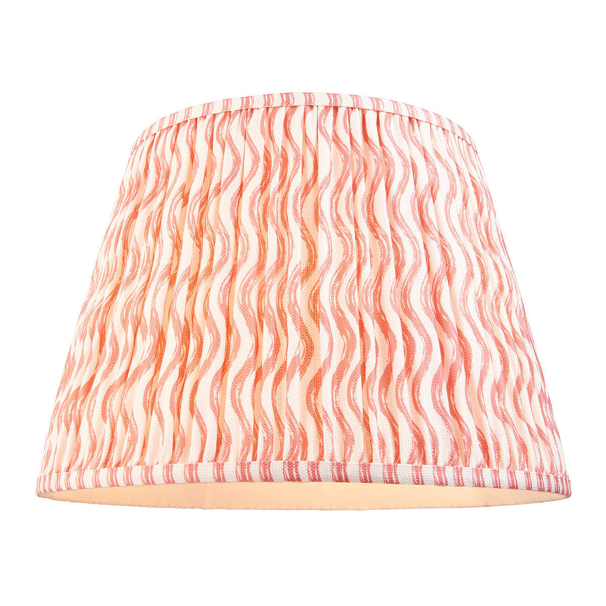 Coral pink fabric
