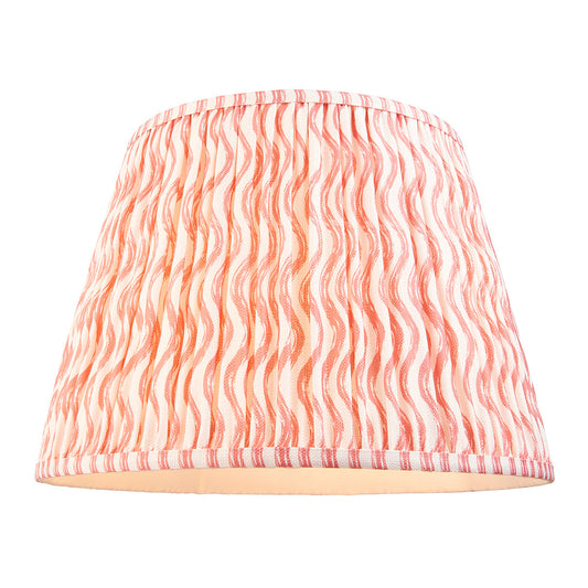Coral pink fabric