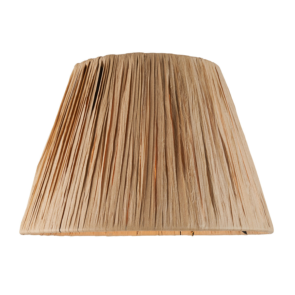 Natural raffia & matt black