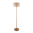 Vintage brass & natural linen