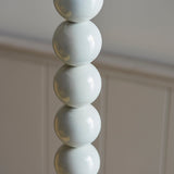 Gloss almond white paint