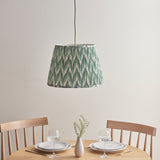 Brushed Aged Brass Green Flex & Cotswold Green Fabric