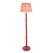Gloss Pink Clay Paint & Coral Pink Fabric