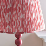 Gloss Pink Clay Paint & Coral Pink Fabric