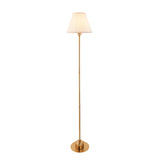 Brushed Aged Brass Plate & Vintage White Fabric