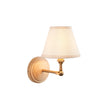 Ash Wood & Vintage White Fabric
