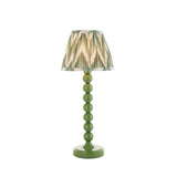 Cotswold Green Fabric & Gloss Almond White Paint