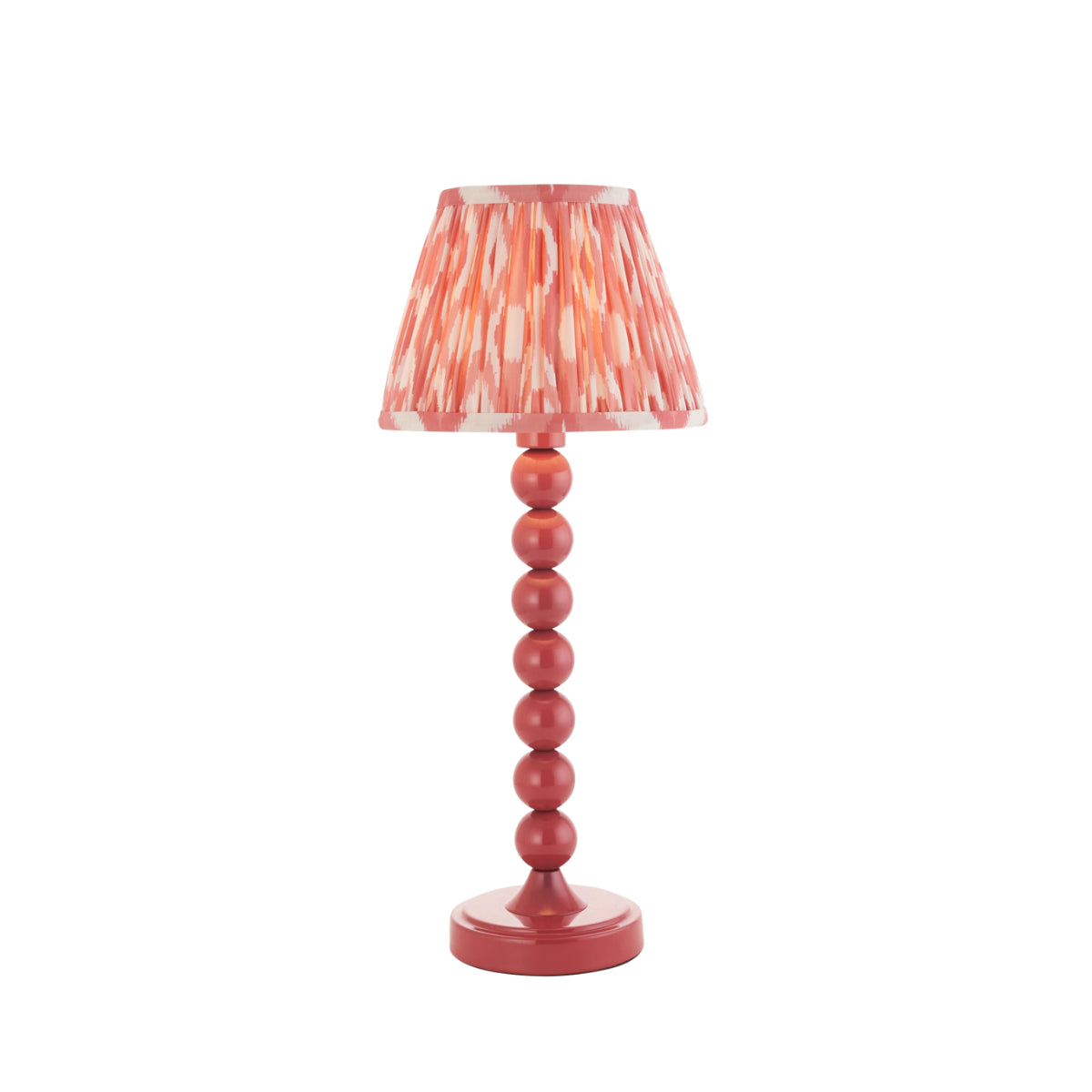 Gloss Pink Clay Paint & Coral Pink Fabric