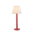 Gloss Pink Clay Paint & Vintage White Fabric