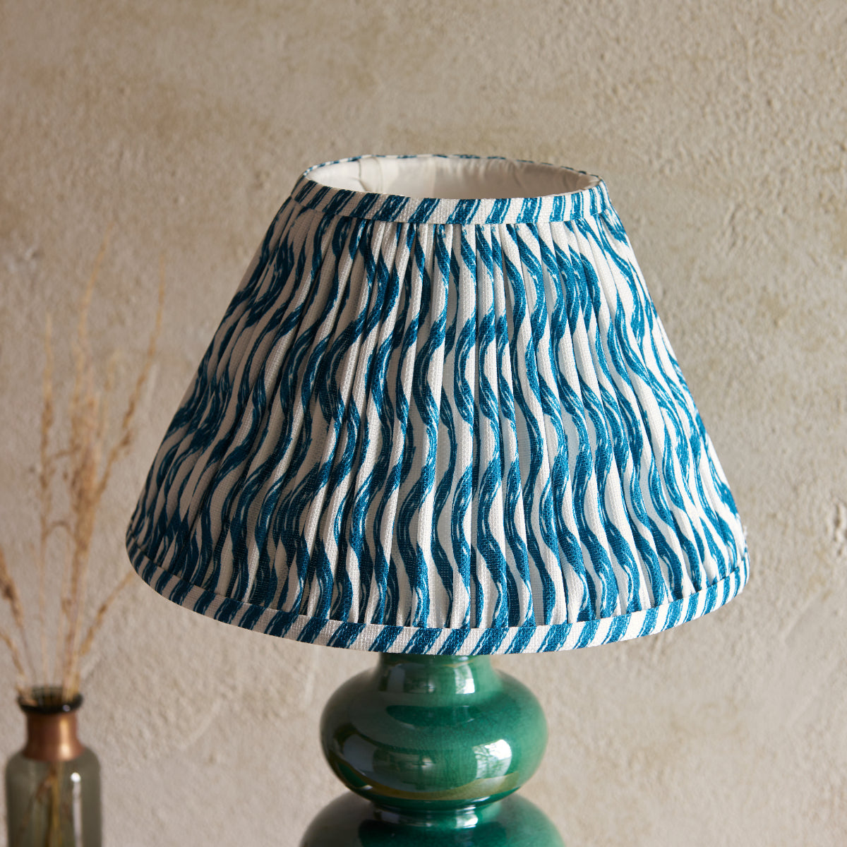 Marlin Blue Fabric & Gloss Green Glaze