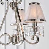 Polished nickel with White shade