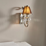 Polished nickel with Chocolate shade