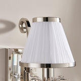 Polished nickel with White shade