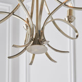 Brushed brass plate