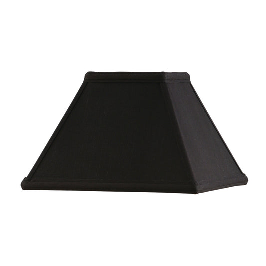 Black fabric and gloss white 9 Inch