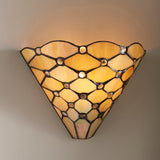 Tiffany glass and matt black
