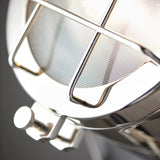 Farah Retro Tripod Floor Lamp in Nickel