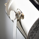 Farah Retro Tripod Floor Lamp in Nickel