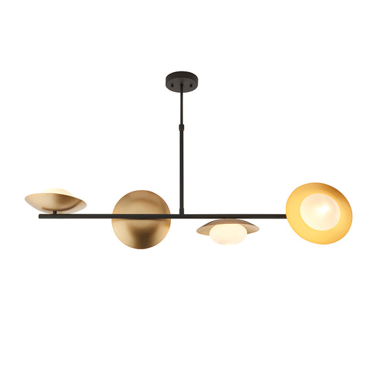 Tabernas Four-Light Pendant in Gold