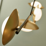 Tabernas Four-Light Pendant in Gold