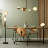 Tabernas Four-Light Pendant in Gold