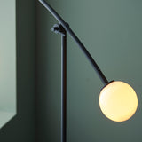 See-saw Floor Lamp in Black and Opal